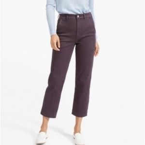 Everlane The Straight-Leg Crop Short Jeans Size 4